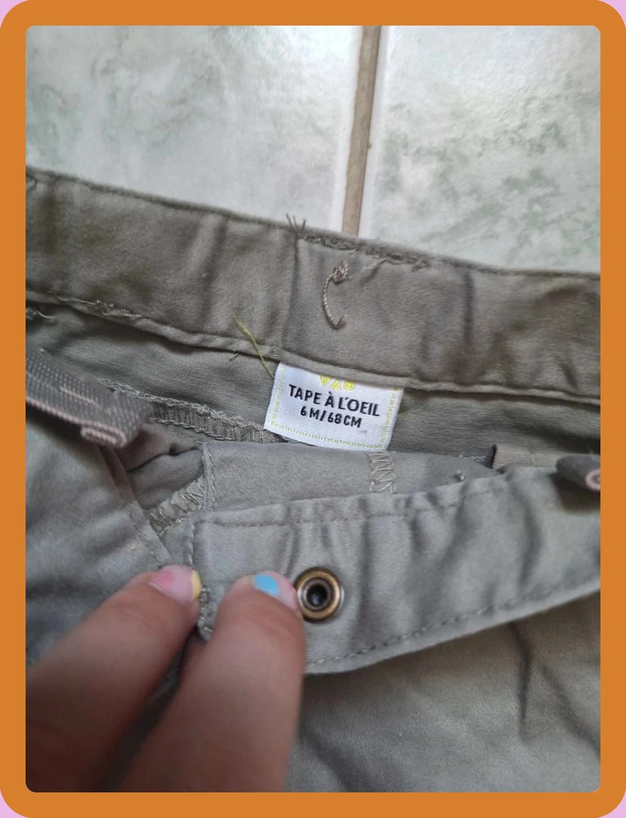 Pantalón tape a l'œil 6 meses 68cm – photo 2